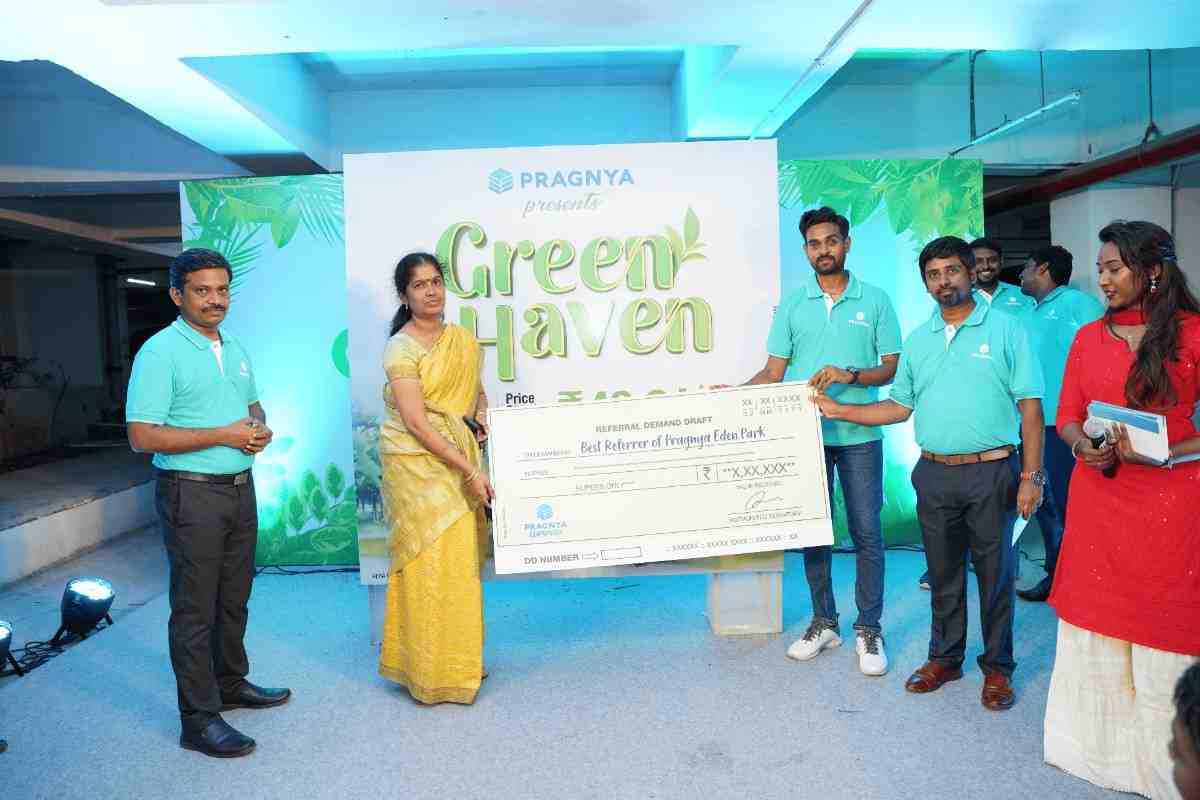 Pragnya Eden Park launch event
